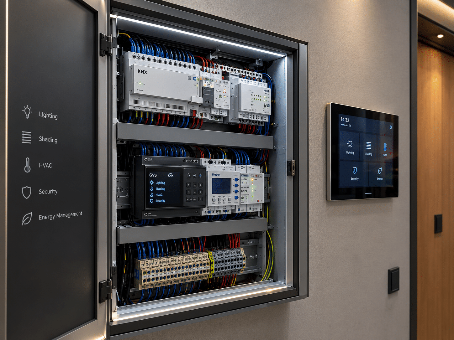Smart Building Automation (BMS / KNX)